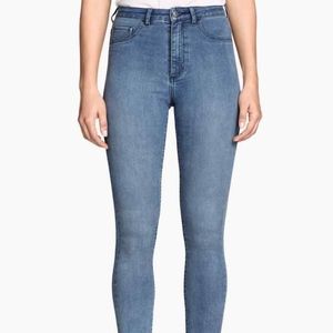 H&M super skinny high waist jeggings